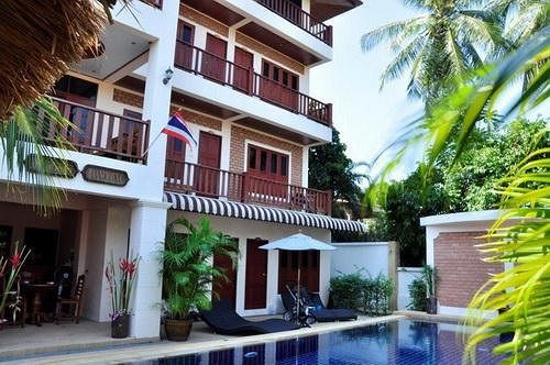 Baan Chayna Hotel Bãi biển Bang Tao Ngoại thất bức ảnh